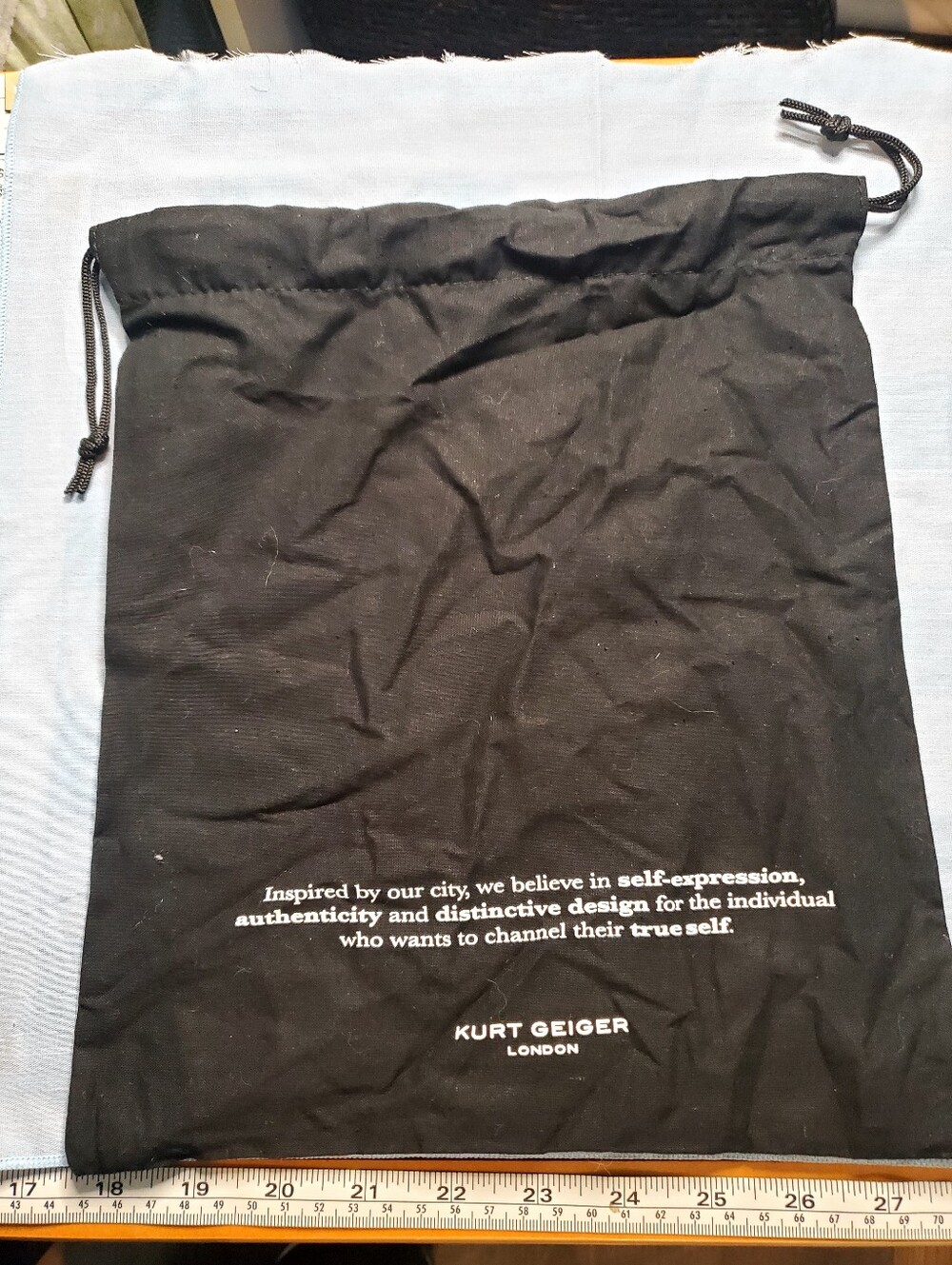 Kurt Geiger Drawstring Dust/travel Bag - Picture 3 of 3